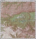 Карта M-47-06 поселок Туран
