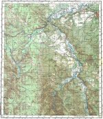 Карта N-47-02 г. Бирюсинск
