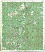 Карта N-47-04 поселок Веселый