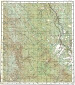 Карта N-47-09 поселок Ук