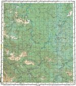 Карта N-47-14 поселок Кривой Голумей
