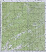 Карта N-48-17 поселок Бутаково