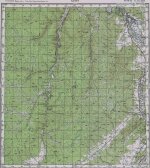 Карта N-48-22 поселок Качуг