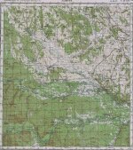 Карта N-48-25 поселок Забитуй