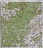 Карта N-48-27 поселок Усть-Ордынский