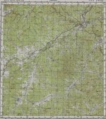 Карта N-49-29 поселок Романовка