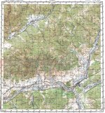 Карта N-49-32 поселок Хоринск