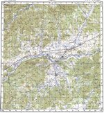 Карта N-49-33 поселок Ульдурга