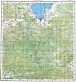 Карта N-49-34 поселок Сосново-Озерское