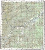Карта N-50-13 поселок Россошино