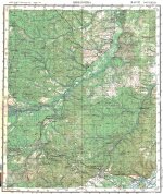 Карта O-47-32 поселок Нижняя Пойма