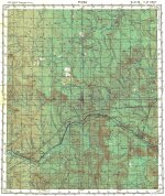 Карта O-47-35 поселок Турма