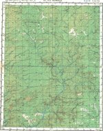 Карта O-48-08 поселок Нерюнда