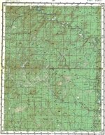 Карта O-48-11 поселок Бур