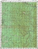 Карта O-48-12 поселок Доткон