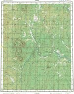 Карта O-48-16 поселок Токма