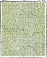 Карта O-48-23 поселок Белая