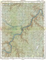 Карта O-49-10 поселок Визирный