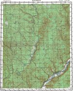 Карта O-49-13 поселок Юбилейный