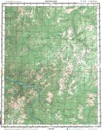 Карта O-49-18 поселок Витимский