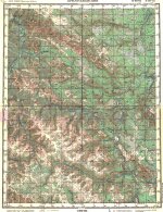 Карта O-50-03 поселок Преображенский