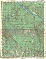 Карта O-50-04 поселок Мача