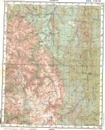 Карта O-50-16 поселок Бульбухта