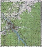 Карта N-48-33 г. Иркутск