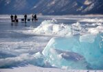 Республика Бурятия - экскурсия по льду Байкала с рыбалкой